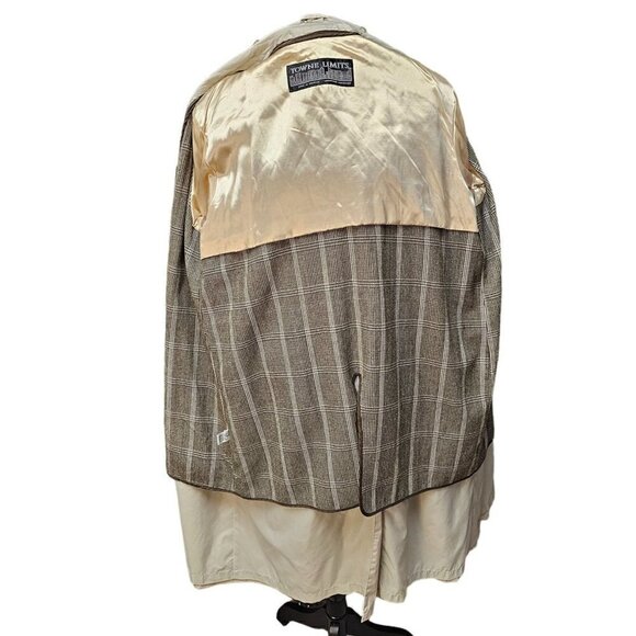 Towne Limits Londontown Corporation Men's Trench Rain Winter Coat, Size 40R - Picture 8 of 12